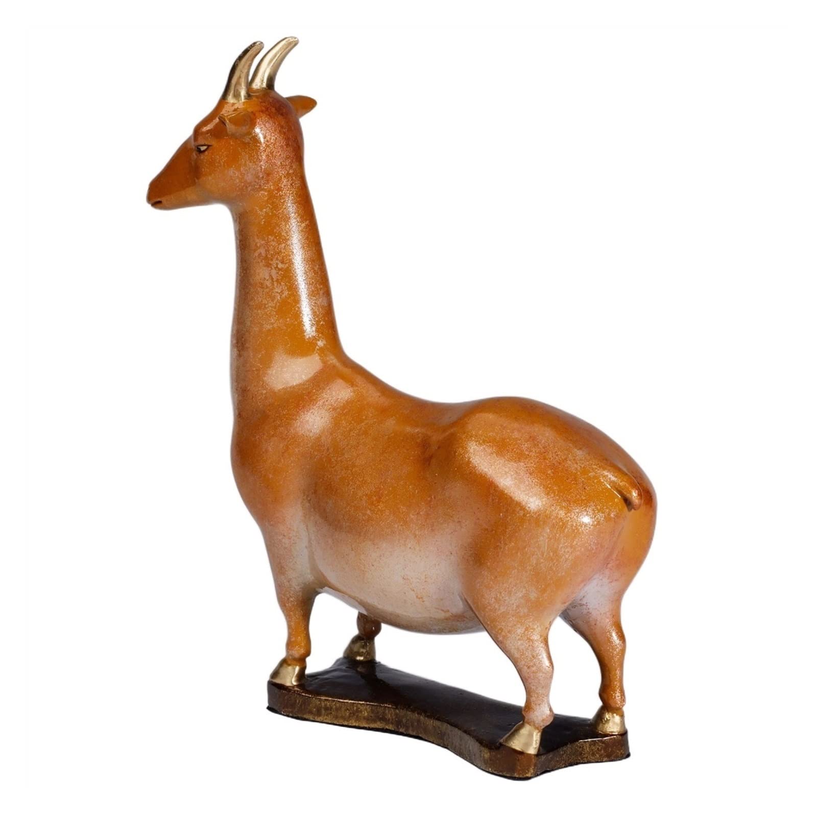 Figurka Dekoracyjna Chiński znak zodiaku owce mosiężne ozdoby pomyślna owca dobre moralne strona główna salon biuro dekoracje na biurko
