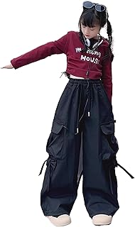 Niña Pantalón Pantalones de Traje Pierna Ancha Cintura Elástica Deportivos Informal Bootcut Modern para Verano Primavera