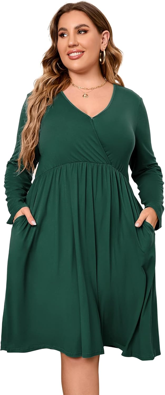 ShopWonder Women's Plus Size Casual Loose Blazers Long Sleeve Open Front Work Office Jacket