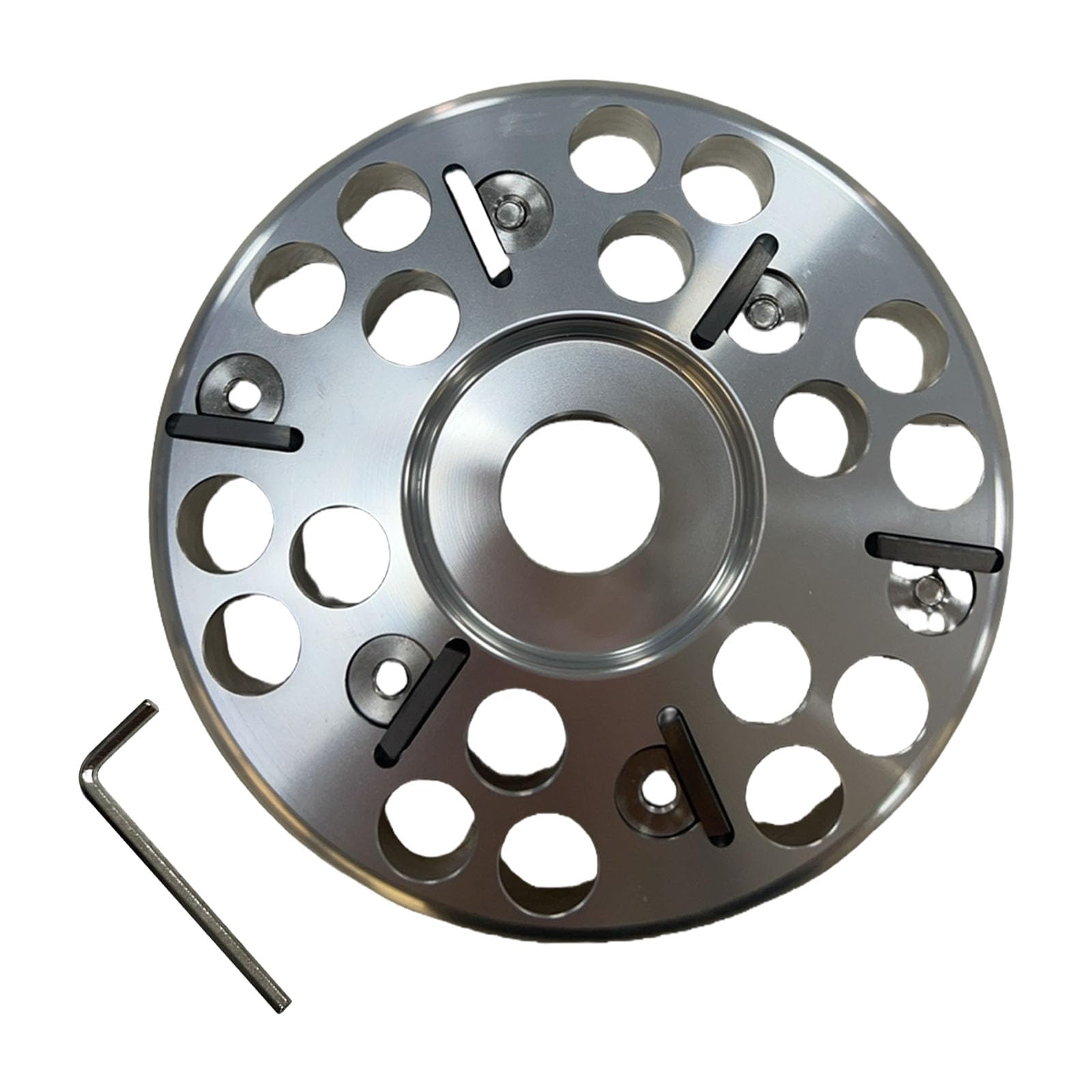 Jazuaiao Multicolor Duty 12Cm Alloy Hoof Grinding Disc With 6 Cattle Trimming Plate For Efficient Livestock Grooming Tool Cattle Hoof Grinder