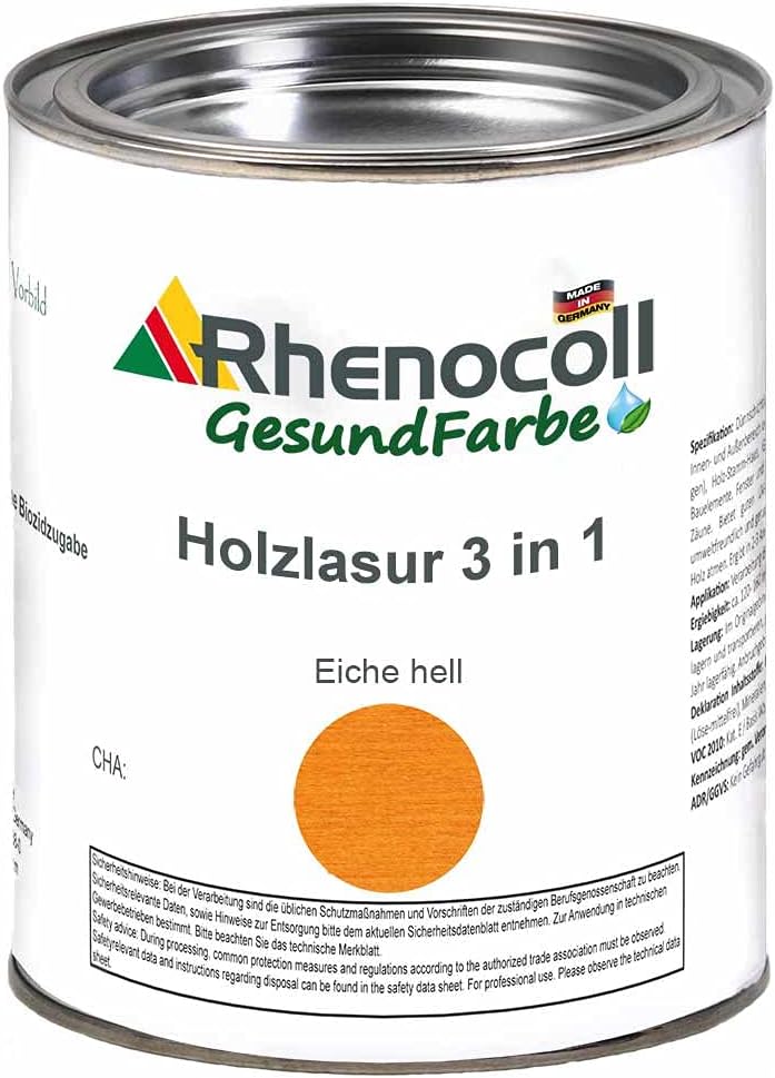 RHENOCOLL Wood stain 3in1 for coating wood indoors and outdoors such