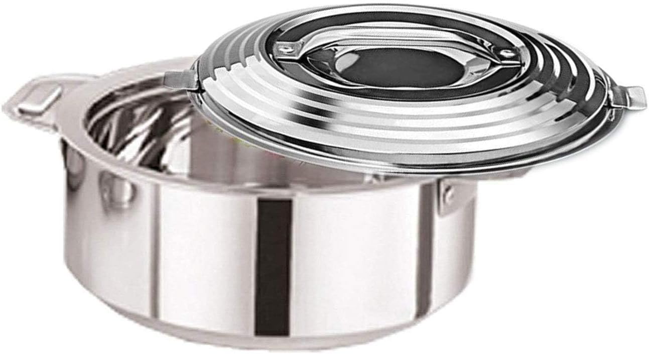 Satre Online And Marketing Stainless Steel Serving Pot,Casserole,Hotpot,Chapati Box,Chapati Container,Serving pot,Stainless Steel innovative kitchenware roti saver pack of 1