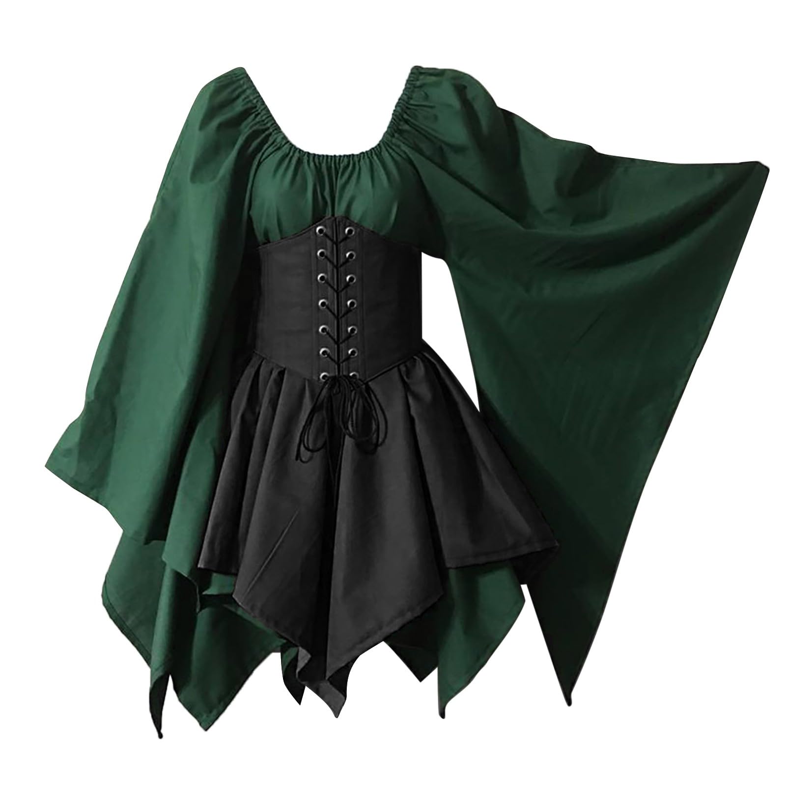Robe traditionnelle Halloween femmes style gothique rétro
