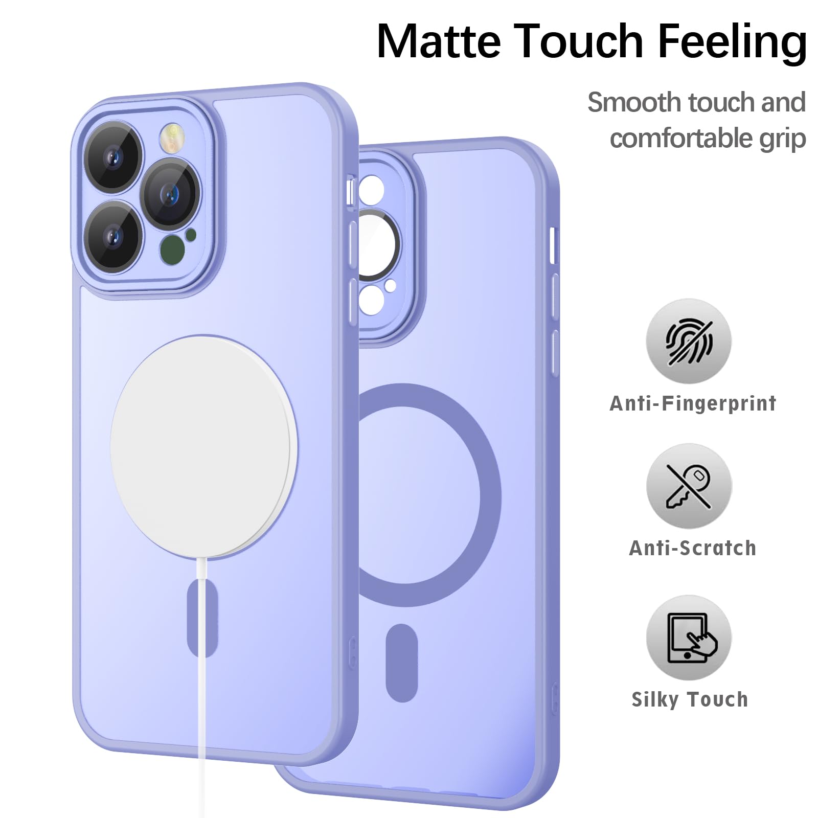 Cover agnetica per iPhone 12, Custodia Copatibile con agSafe