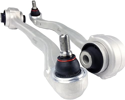 Miniatura 3 de Bapmic Kit de brazos de control delantero inferior delantero izquierdo + derecho con rótula compatible con Mercedes Benz W204 Clase C E