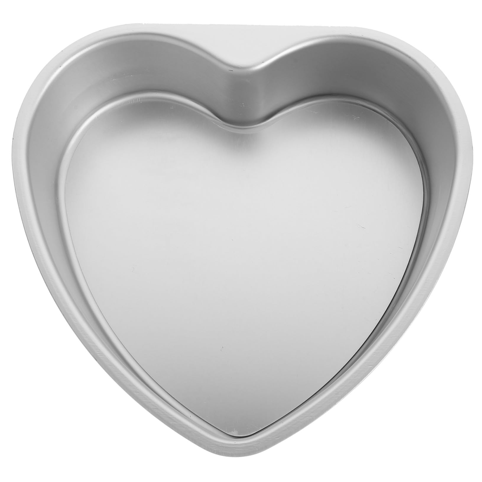 Toyvian Molde para Pastel de Bricolaje Base Desmontable de 8 Pulgadas, Antiadherente y Superficie Lisa, Adecuado para Hornear Tartas en Forma de Corazón para Cumpleaños y Celebraciones