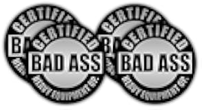 Bas A$$ Heavy Equipment Operator Hard Hat Sticker/Decal/Label Tool Lunch Box Motorcycle Helmet Excavator Bulldozer