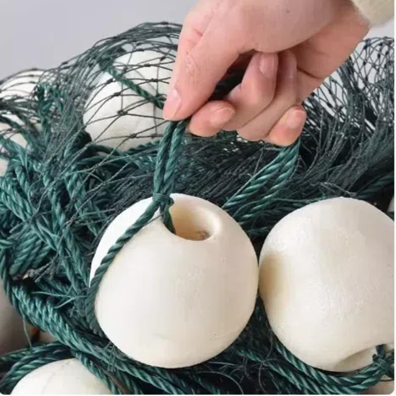 Rete Di Branchie 5m-50m 3 Dita Maglia Monofilamento Branchie Pesca Rete Con Galleggiante Trappola For Pesci Nylon Pesca Rete Accessori Strumenti Rete Da Pesca Galleggiante(50m long 5m height)