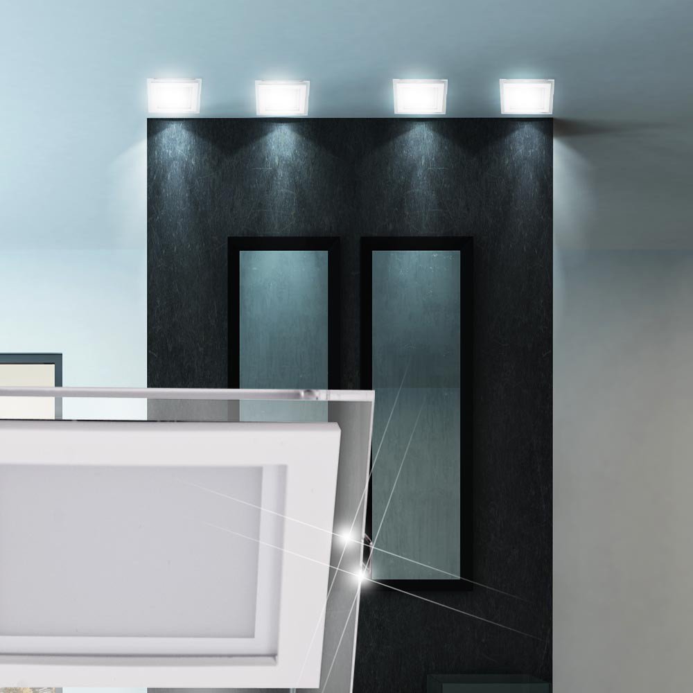Paulmann Einbauleuchten-Set DecoDice LED 2er Set – 2x7,5W Warmweiß, 2700K, 230V, Ohne Trafo
