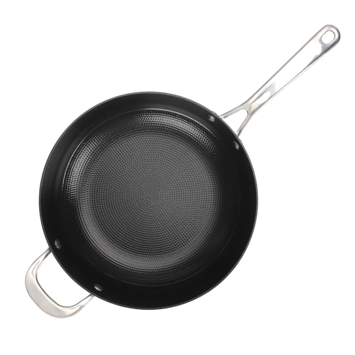 LAGUIOLE, Set padelle in ghisa leggera, ottima ritenzione del calore, Antiaderente in ceramica, facile da pulire, Utilizzabile in forno fino a 230°C, tutte le fonti di calore, 20/24/28 cm, Rosso