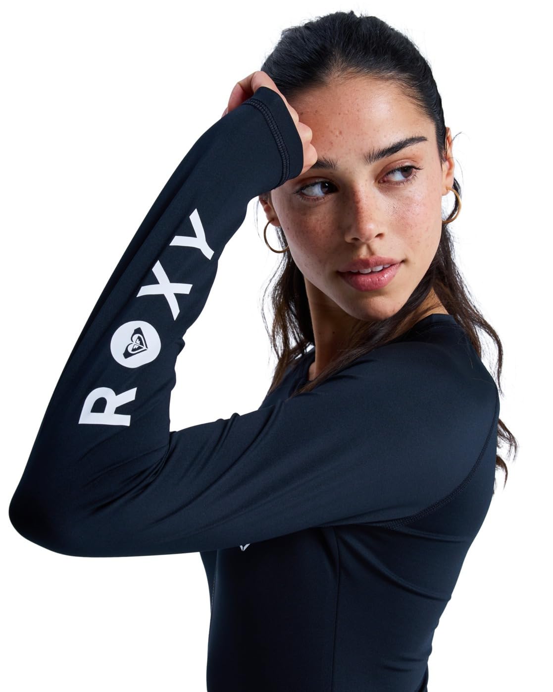 Roxy Essentials Ls Front Zipped One T-shirt Femme (lot de 1)