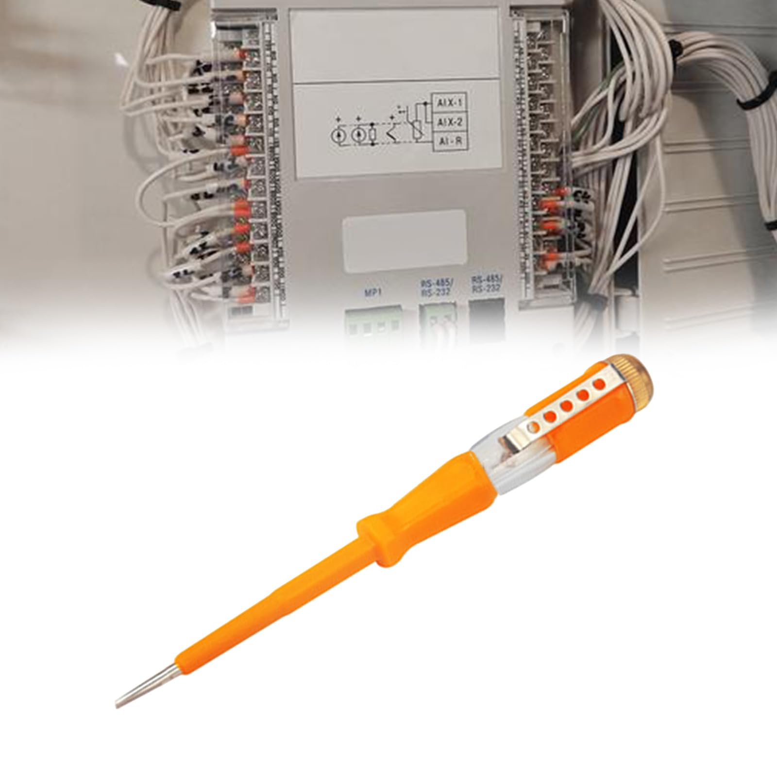 EINCORN 80-500V Multifunction Household LED Electric Test Tester Pen Screwdriver Voltages Tester Detector Probe Screwdriver