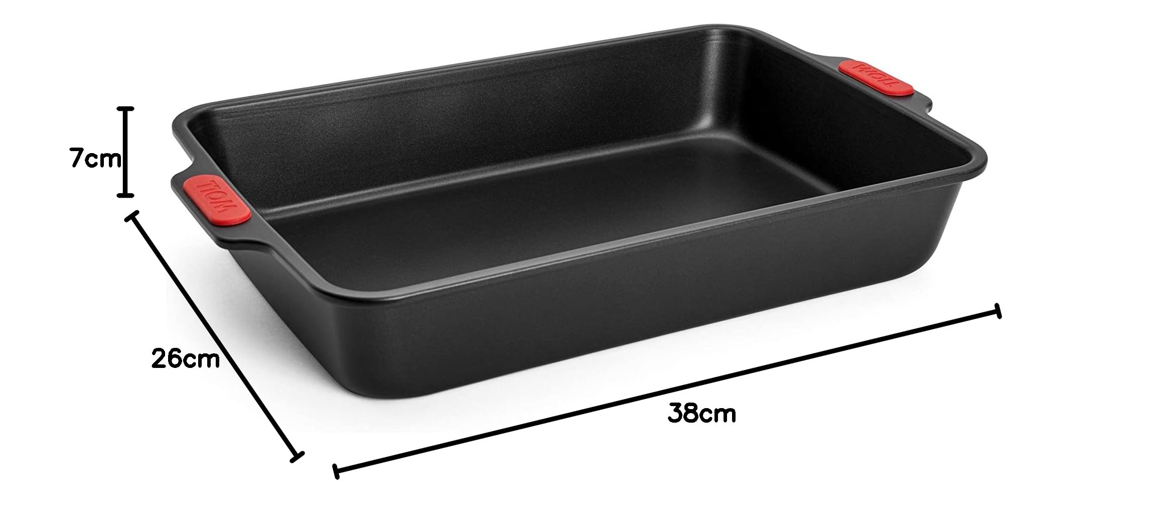 Woll Let's Bake Moule à Charnière 26 Cm, Anti-fuite, Sans PFAS, Avec Revêtement Antiadhésif Et Poignées En Silicone, Passe Au Four Et Au Lave-vaisselle, Moule à Charnière