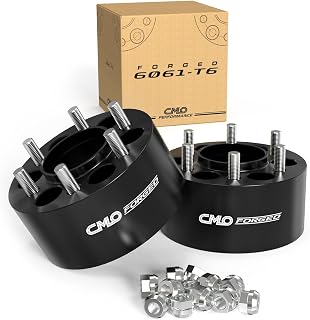 CMO Forged 3 Inch 6x135 Wheel Spacers Fits F-150 2004-2014 2PCS Black