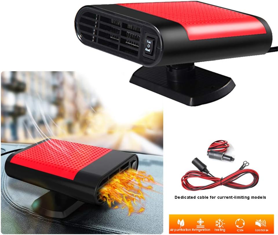 Riscaldatore per auto che si collega all'accendisigari