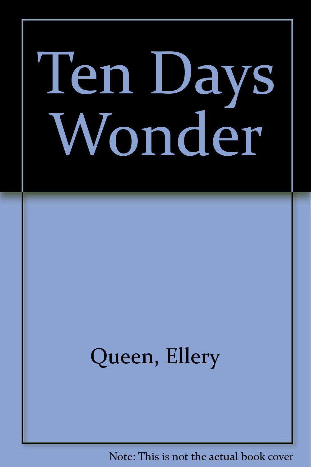 Buy Ten Days Wonder — BookShops.in