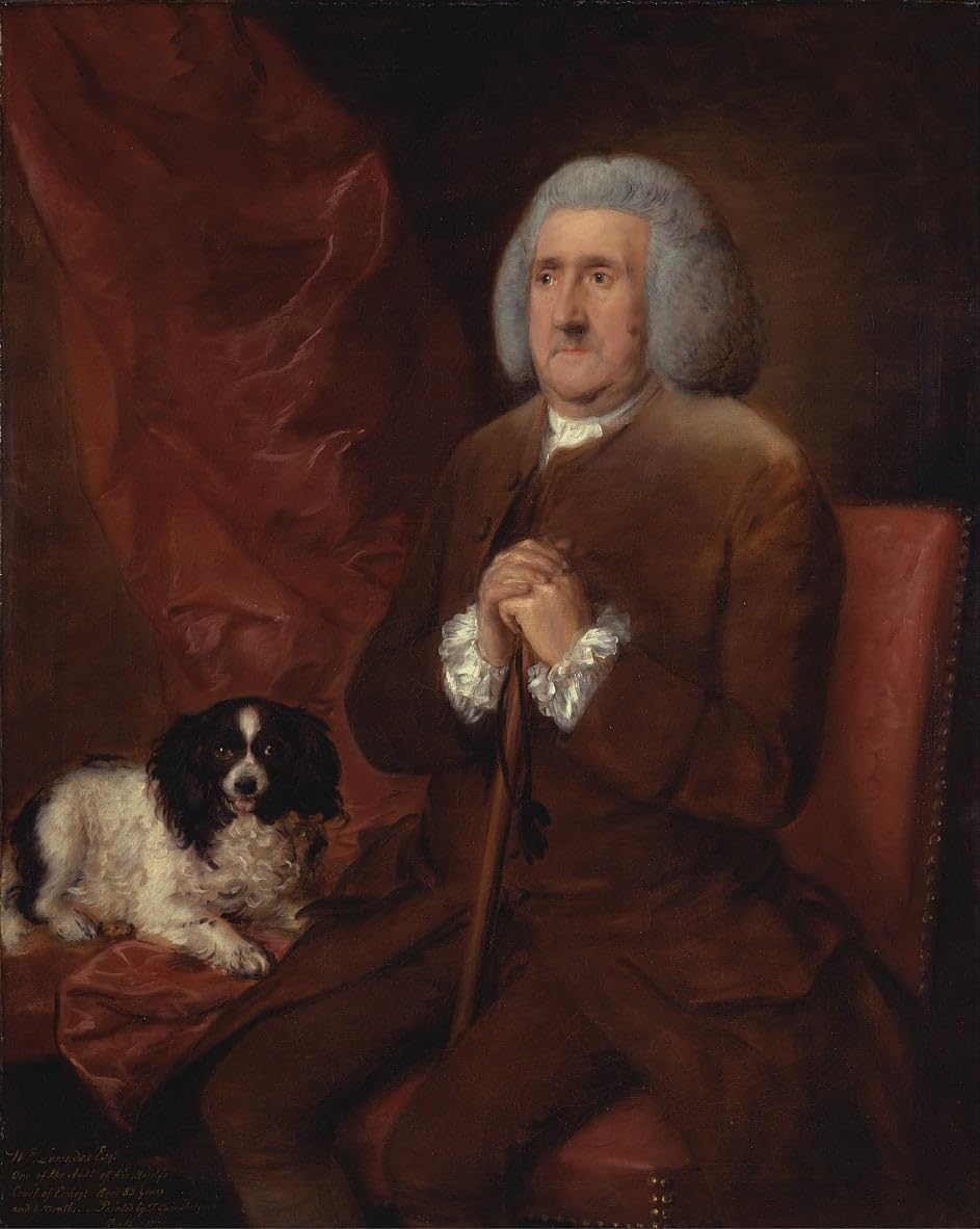 Cuadro de Gainsborough William Lowndes para decoración del hogar elegante 5