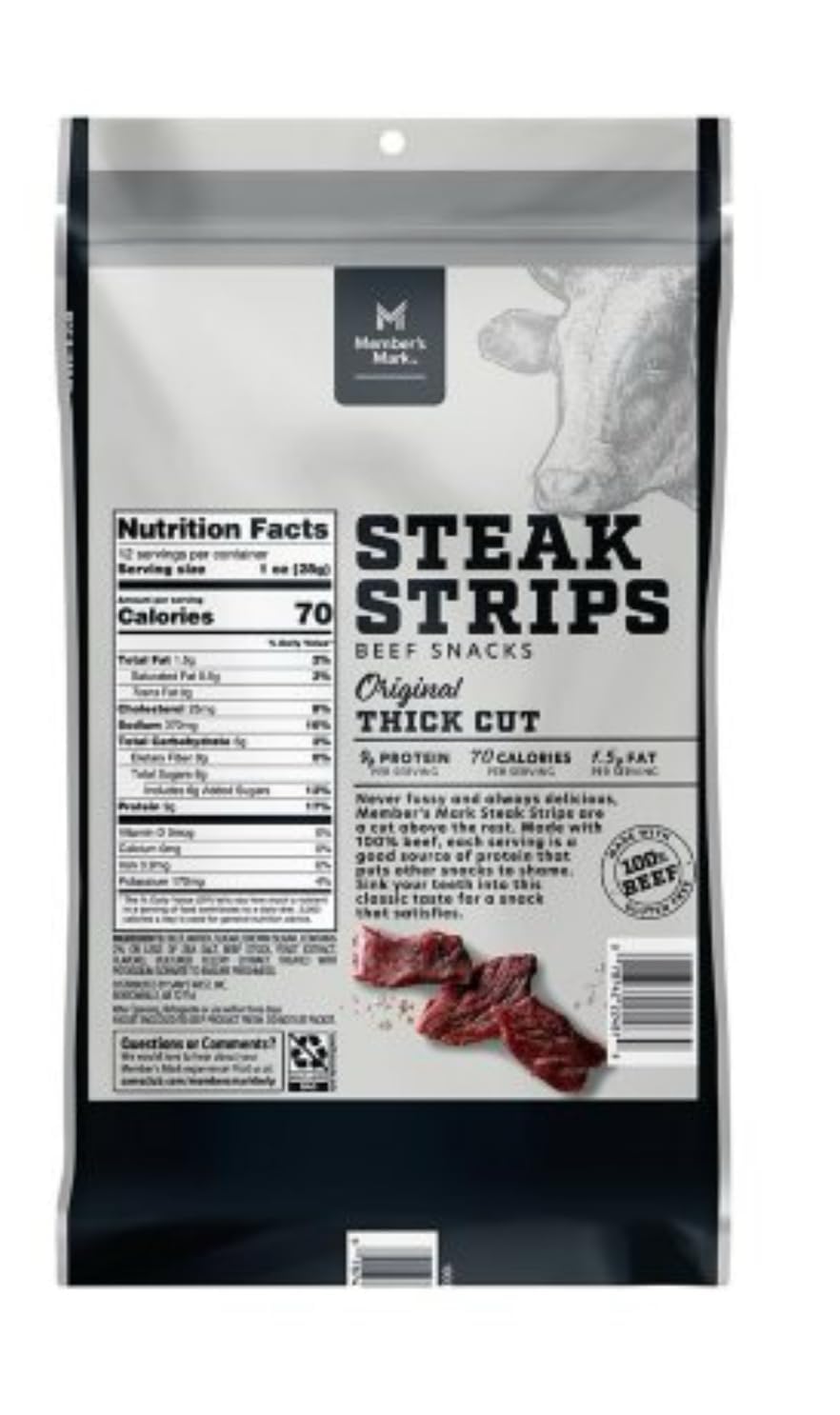 Generic Member Mark Beef Steak Strips (12 oz.)