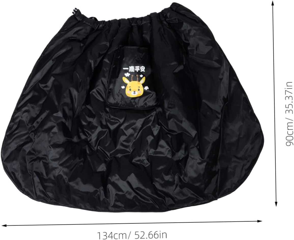 Windproof Leg Apron Cover for Electric Scooter Motorcycle for Cold Weather Windshield Accessory