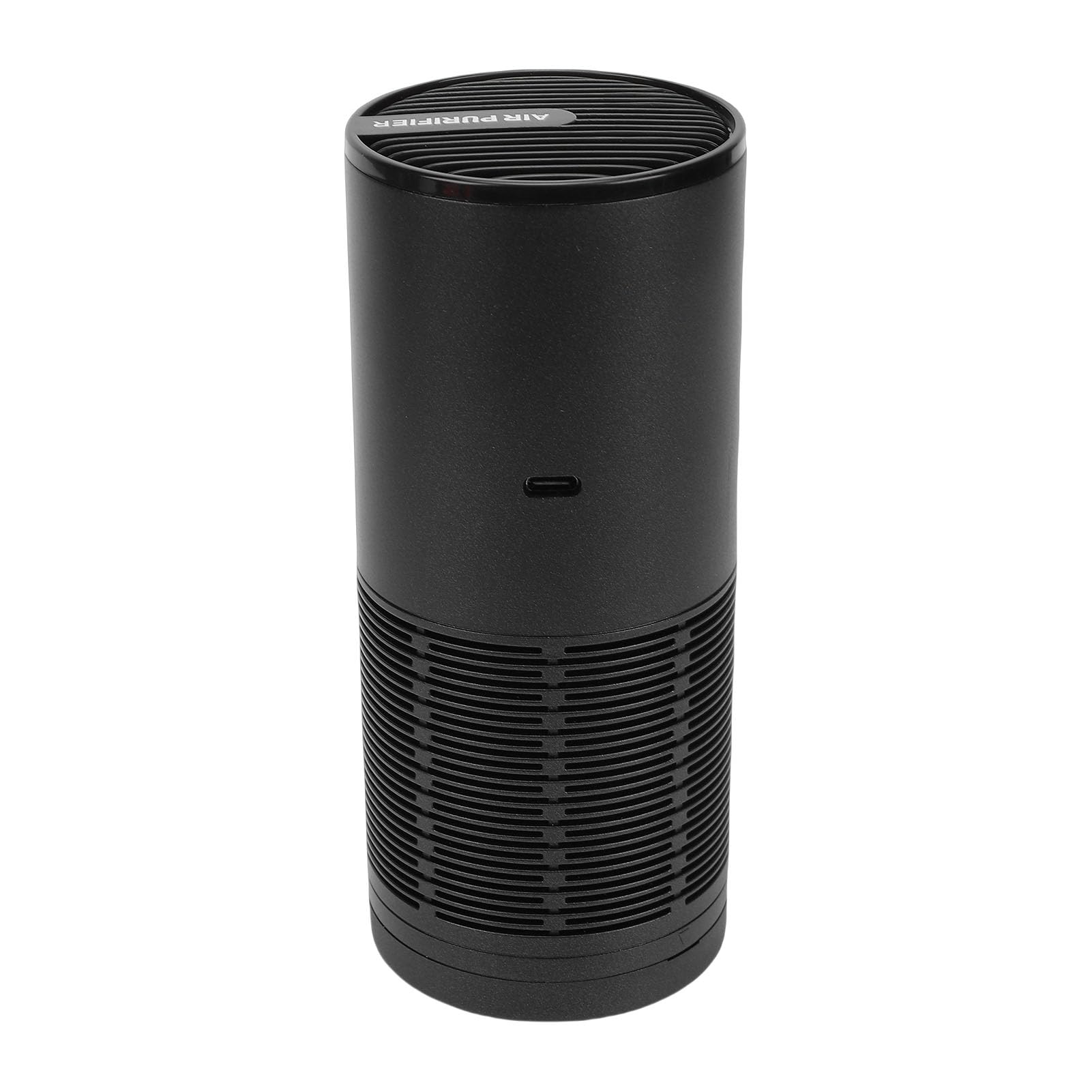 Purificador de Aire Portátil, Limpiador de Filtro HEPA, Filtro HEPA H13 Verdadero, Salida de Aire de 360°, Ideal para Dormitorio (Negro)