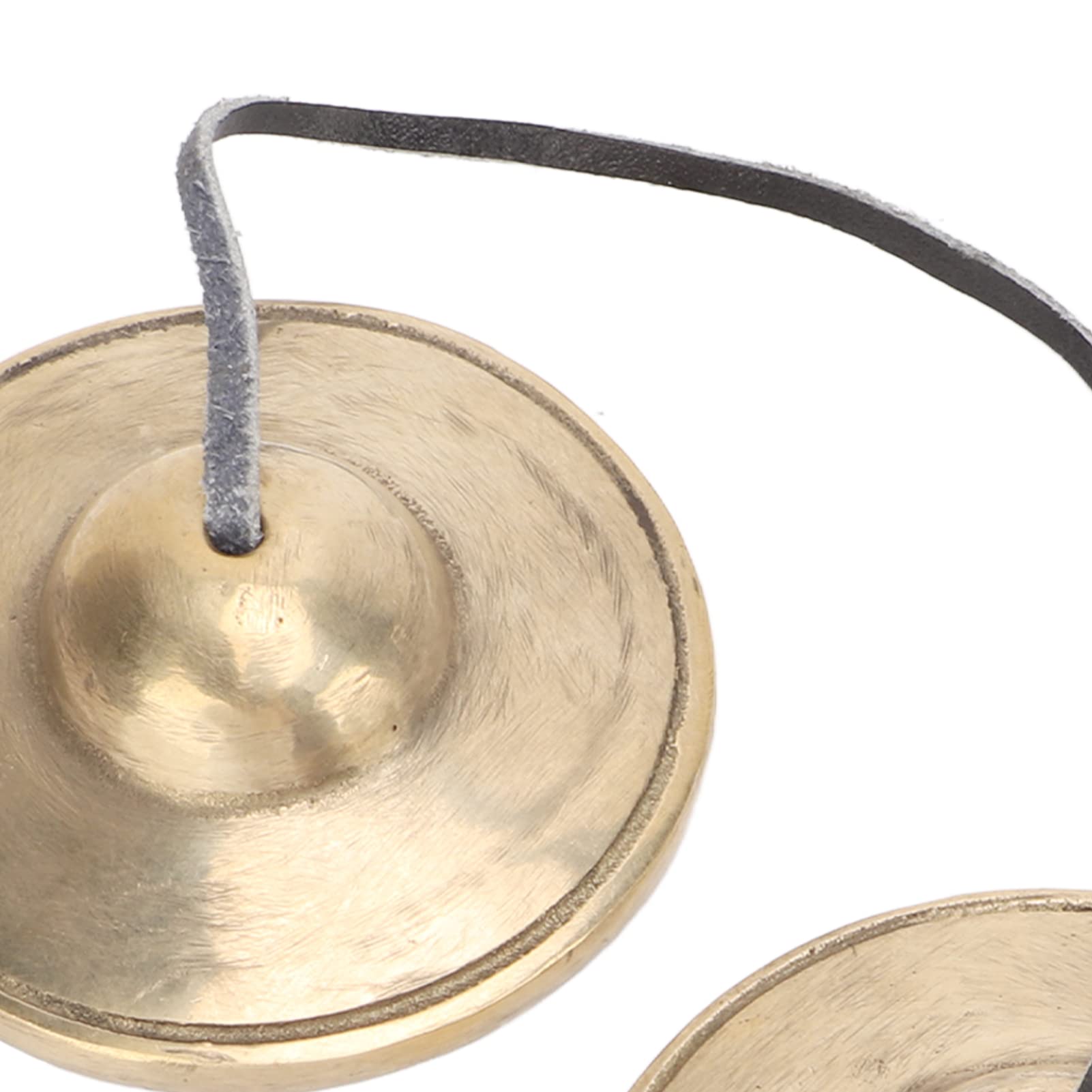 Cimbali Tibetani Tingsha Campane da Meditazione, 2.7in in Ottone Forte Penetrazione del Suono Campane Tingsha Cymbals, Leggero Portatile Tingsha Cimbali Campane Om Mane Padme Hum