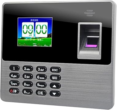P-80 Fingerprint Time Clock for Small Businesses Biometric Employee Sign-in Fingerprint Clock-in Attendance Machine for Small Businesses