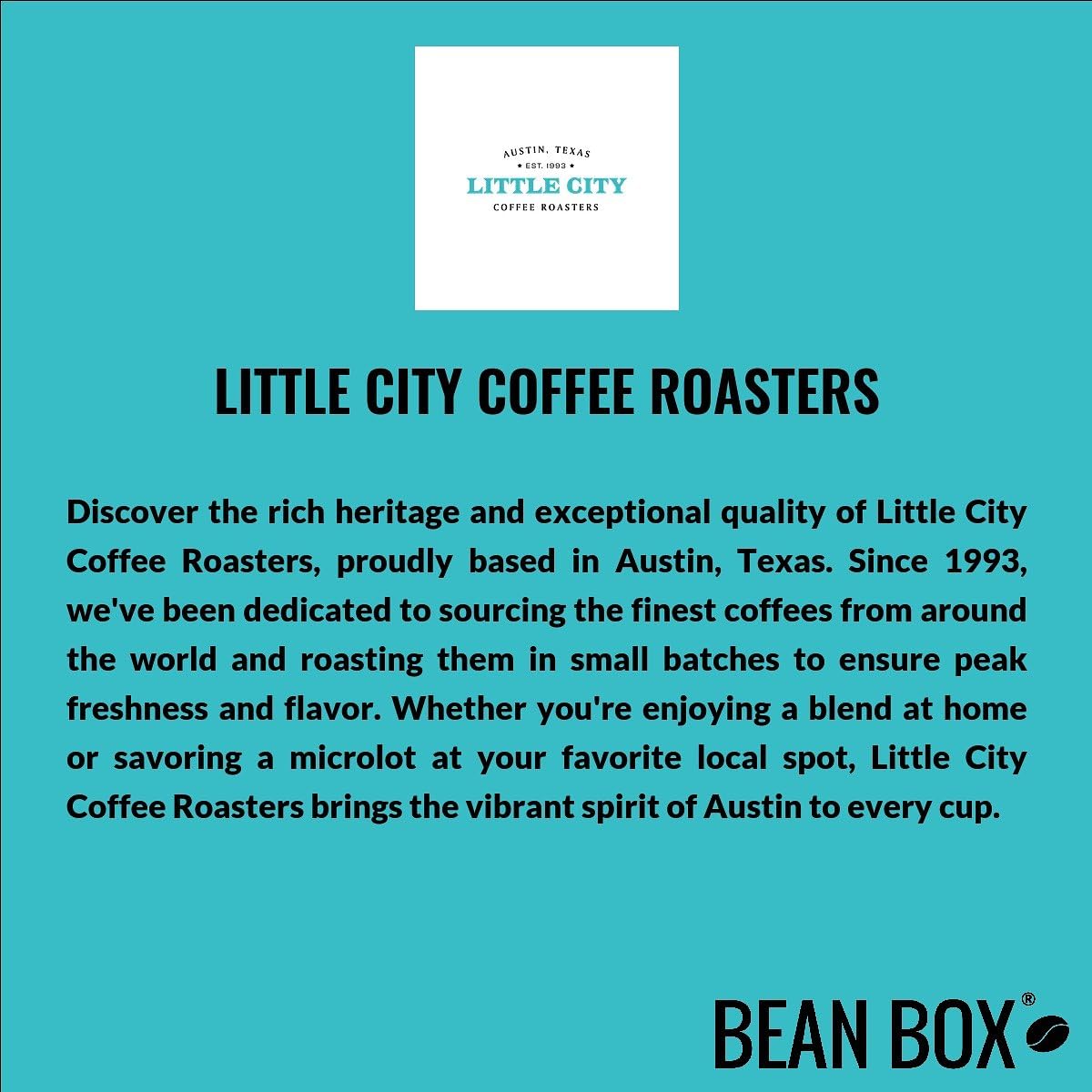 Congress Avenue - Roasted by Little City Coffee Roasters - Whole Bean Coffee - 5 Pound Bag