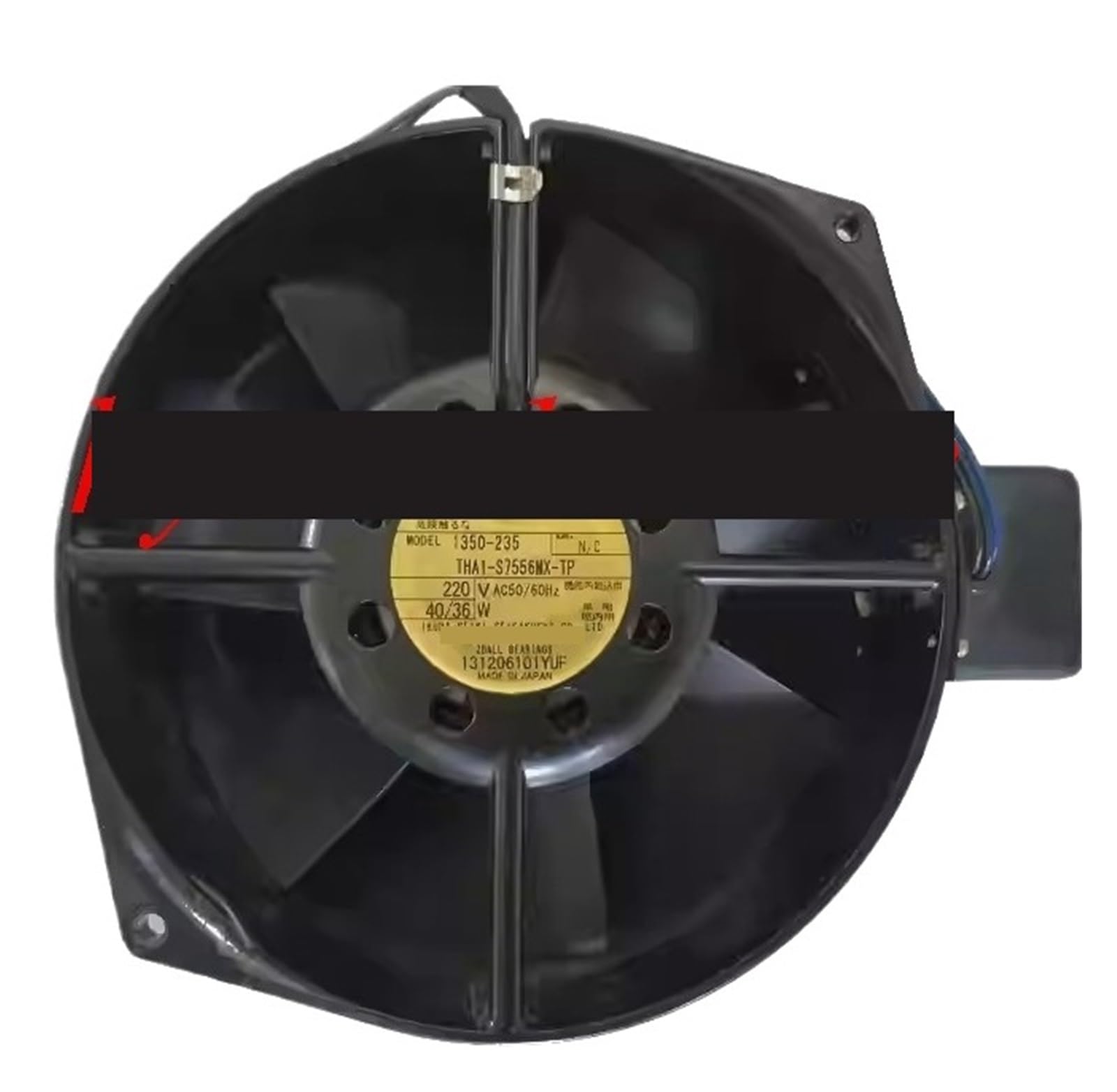 YMUGUEGH TH-A1S7556MX-TP 220V cooling fan