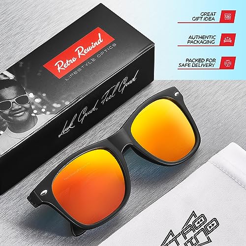 Image of Retro Rewind Kids Sunglasses for Boys Girls Age 3-12 - Shatterproof UV400 Toddler Children Sun Glasses