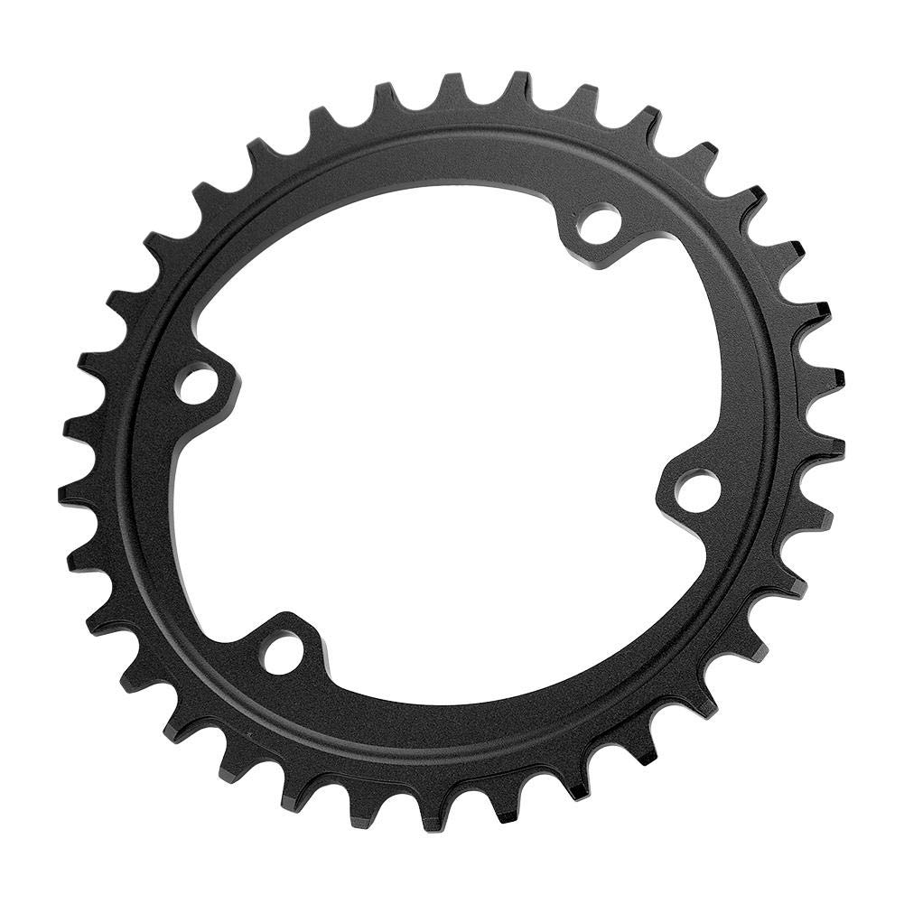Keenso Taca rowerowa, pierścienie łańcuchowe ze stopu aluminium 32/34/36 / 38T BCD 96 mm do korb rowerowych