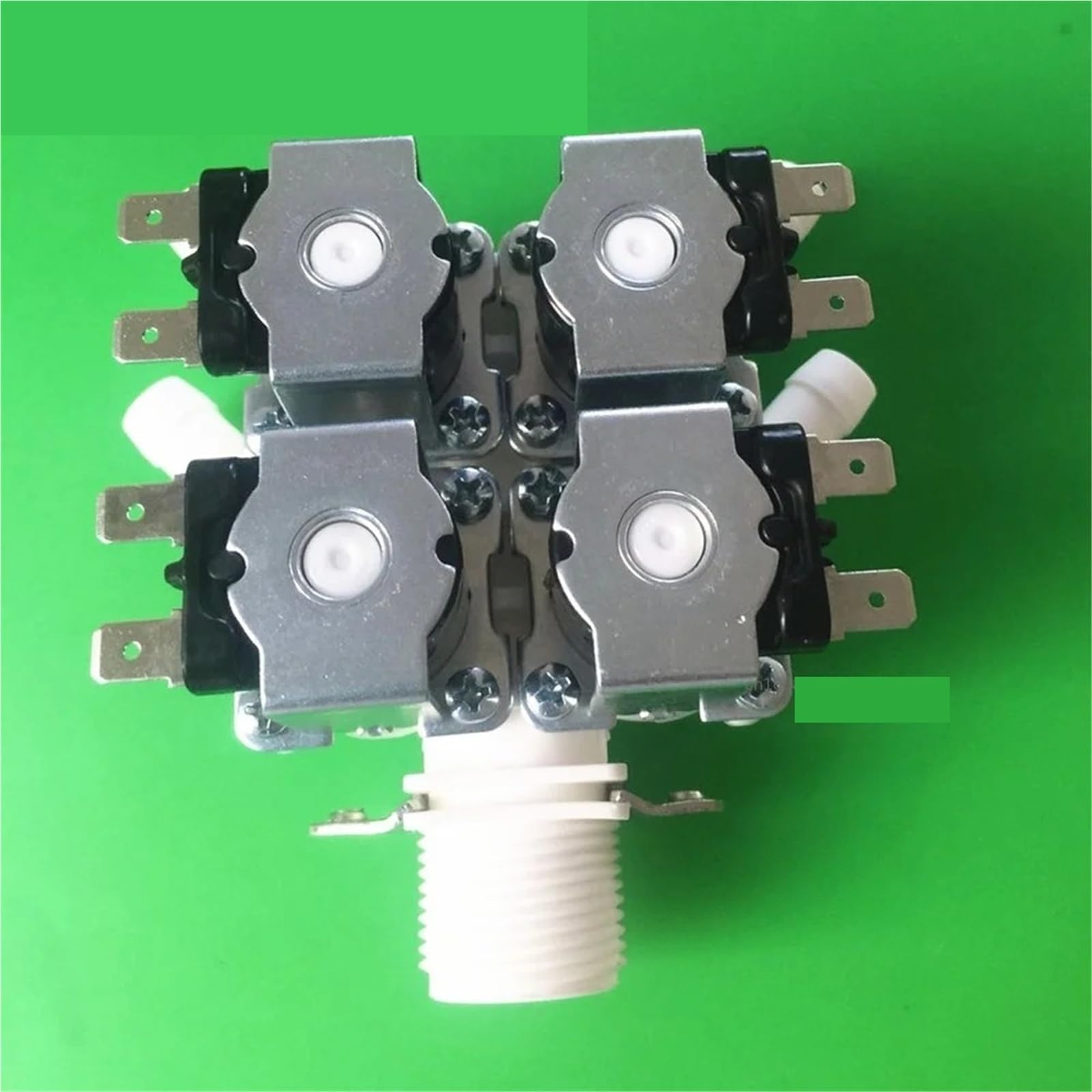 Électrovanne d'entrée d'eau anti fuite à 4 sorties pour distributeur