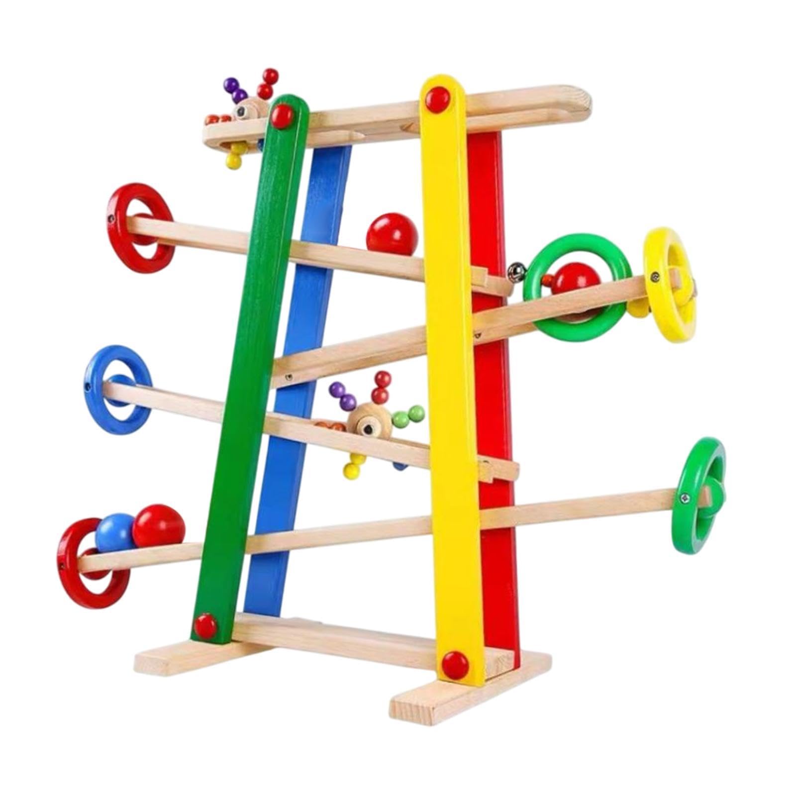 CALANDIS™ Wooden Track Marble Toy Puzzle Assembly Toy for Holiday Christmas Gift Home Decor | Other Educational Toys | Educational-image-29