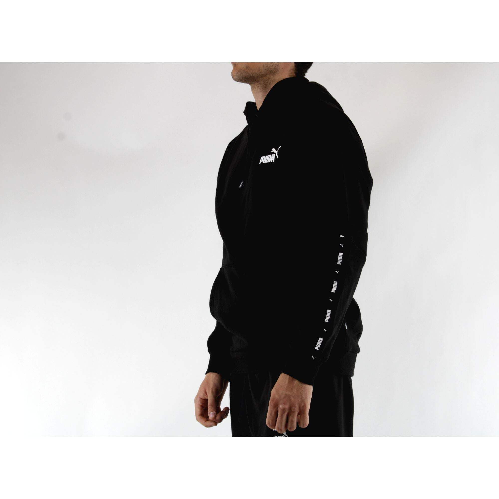 PUMA ESS+ Tape Hoodie FL Sudadera Hombre (Pack de 1)