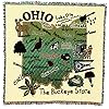 Pure country weavers state of ohio lap square blanket gift tapestry blanket throw woven from cotton made in the usa 54×54  urban country home decor