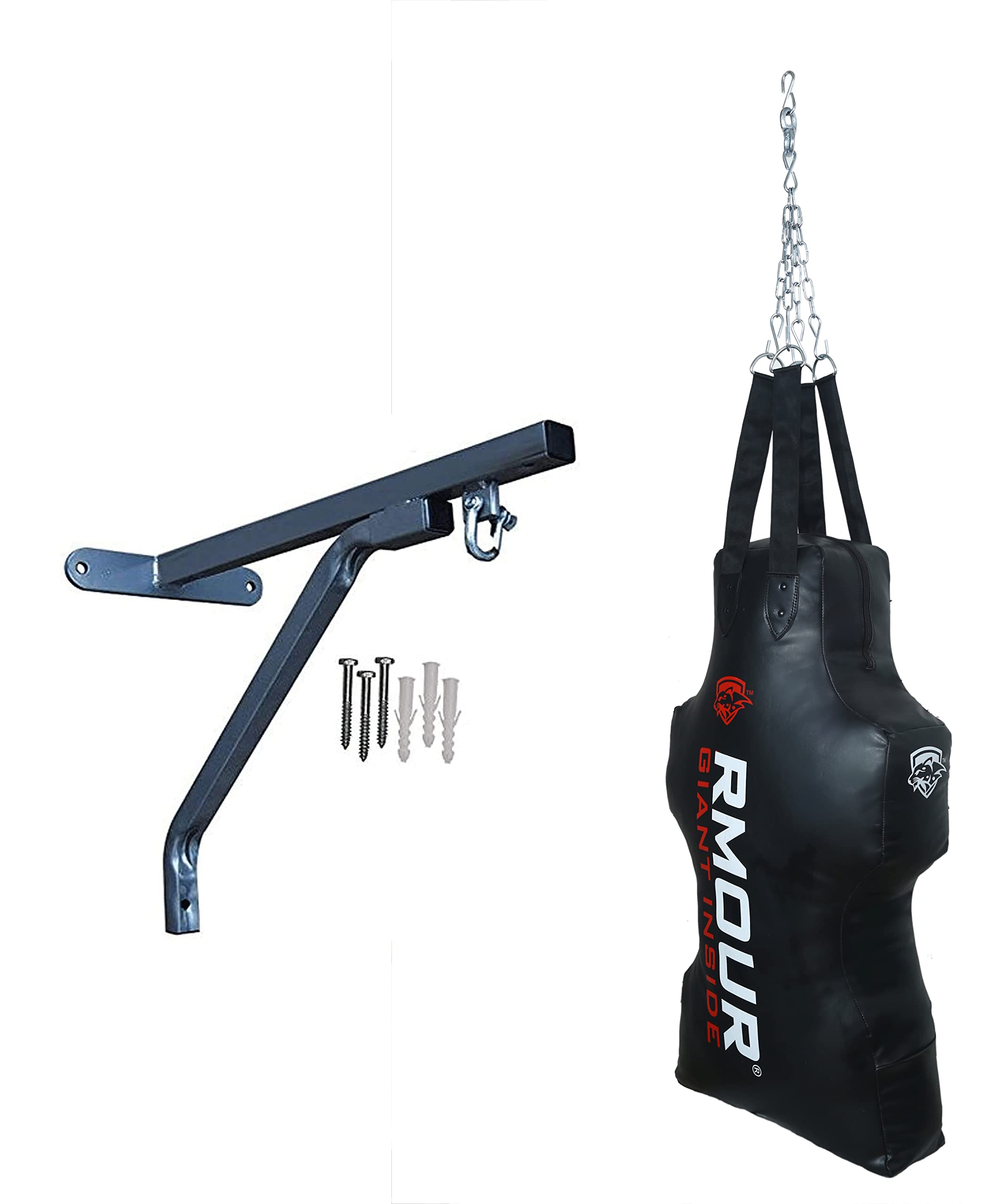 Buy RMOUR Boxing Punching Bag , Unfilled Heavy PU Dummy Boxing Bag