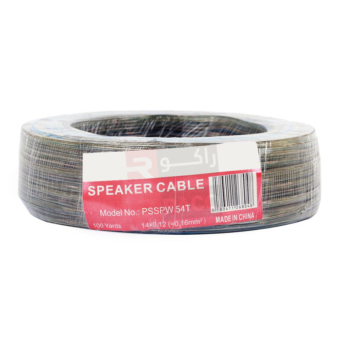 RACO Power safe Speaker Wire Cable for Hi-Fi Systems, Home Theater and Car Audio System, 100YDS (Transparent)