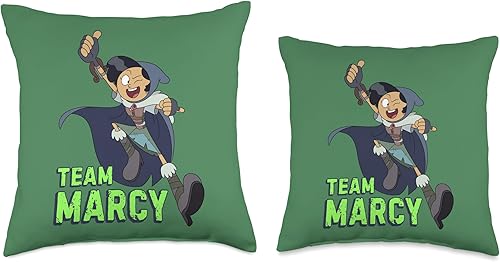 Miniatura 3 de Disney Channel Amphibia Team Marcy - Almohada de 18.0 x 18.0in, multicolor