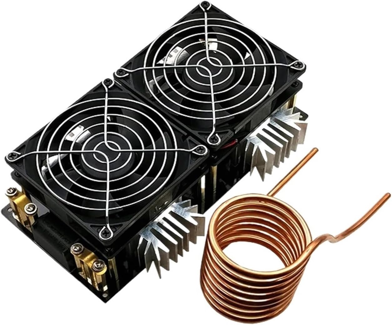 1PCS 2000W 50A DC 12-48V Induction Heating Plate ZVS Power Module high Frequency Low Voltage Flyback Driver Heater Coil(2500W)