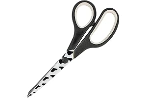 SINGER 00429 7 3/4" Scissors. Sharp, stainless-steel blades easily cut through denim,...