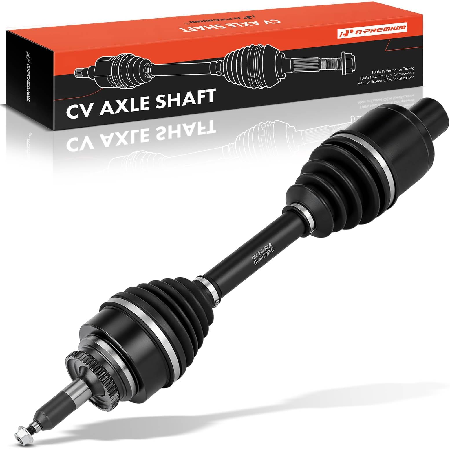 A-Premium CV Axle Shaft Assembly Compatible with Ford F-150 SVT Raptor 2010 2011 2012 2013 2014, Front Right Passenger Side, Replace# 1700-701225