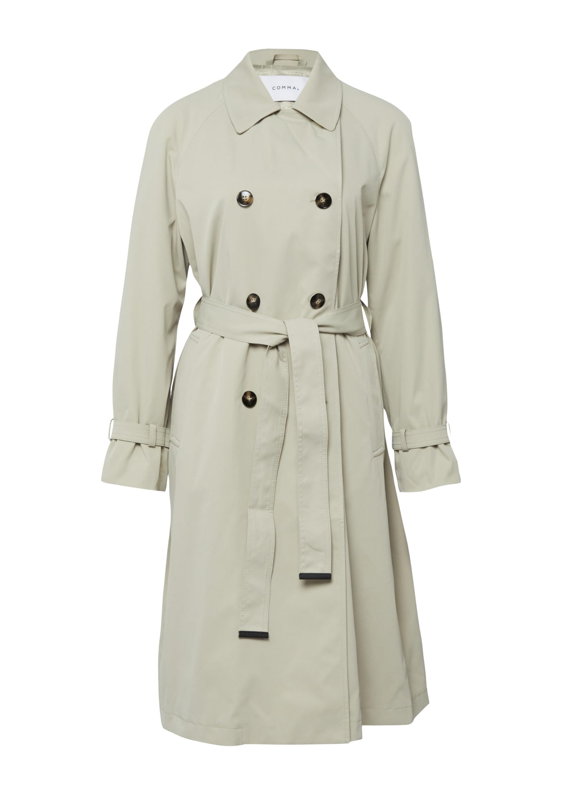COMMA Klassischer Trenchcoat mit Bindegürtel