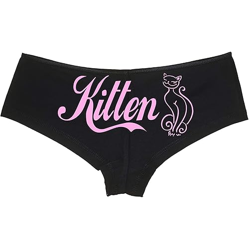 Knaughty Knickers - Daddy's KITTEN With Cat Boy Short Panties - Pet Play NEKO daddys girl DDLG CGL boyshort underwear