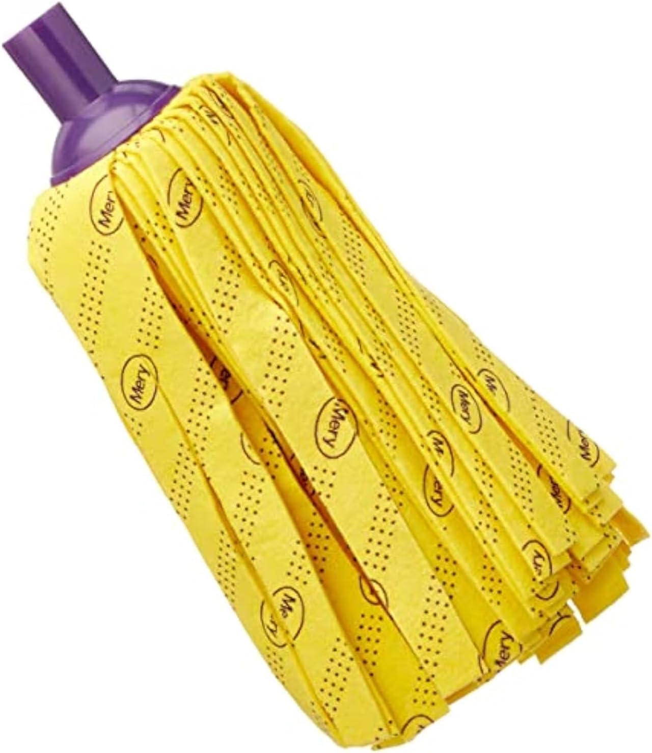 Mery 450.01 Mop Strips, Viscose, Yellow, 24 x 11
