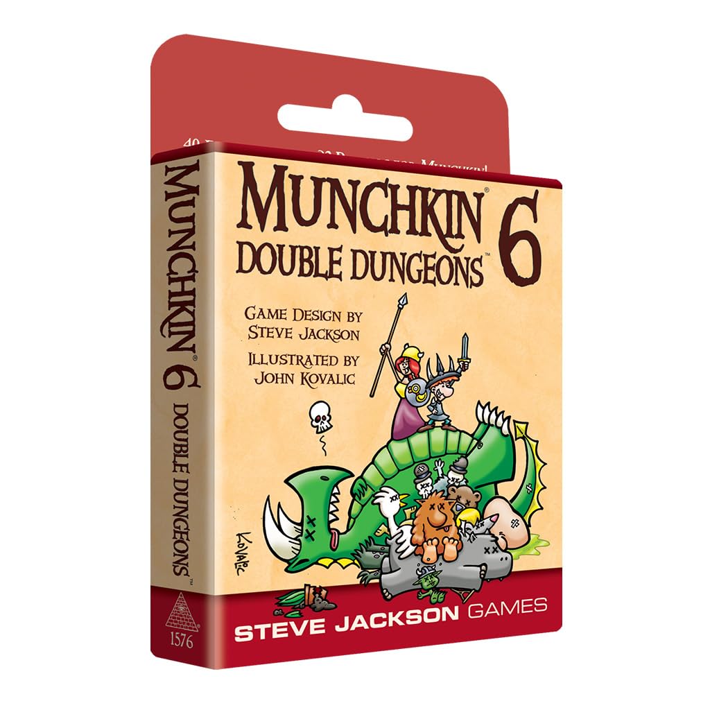 Steve Jackson Games Munchkin 6 Double Dungeons