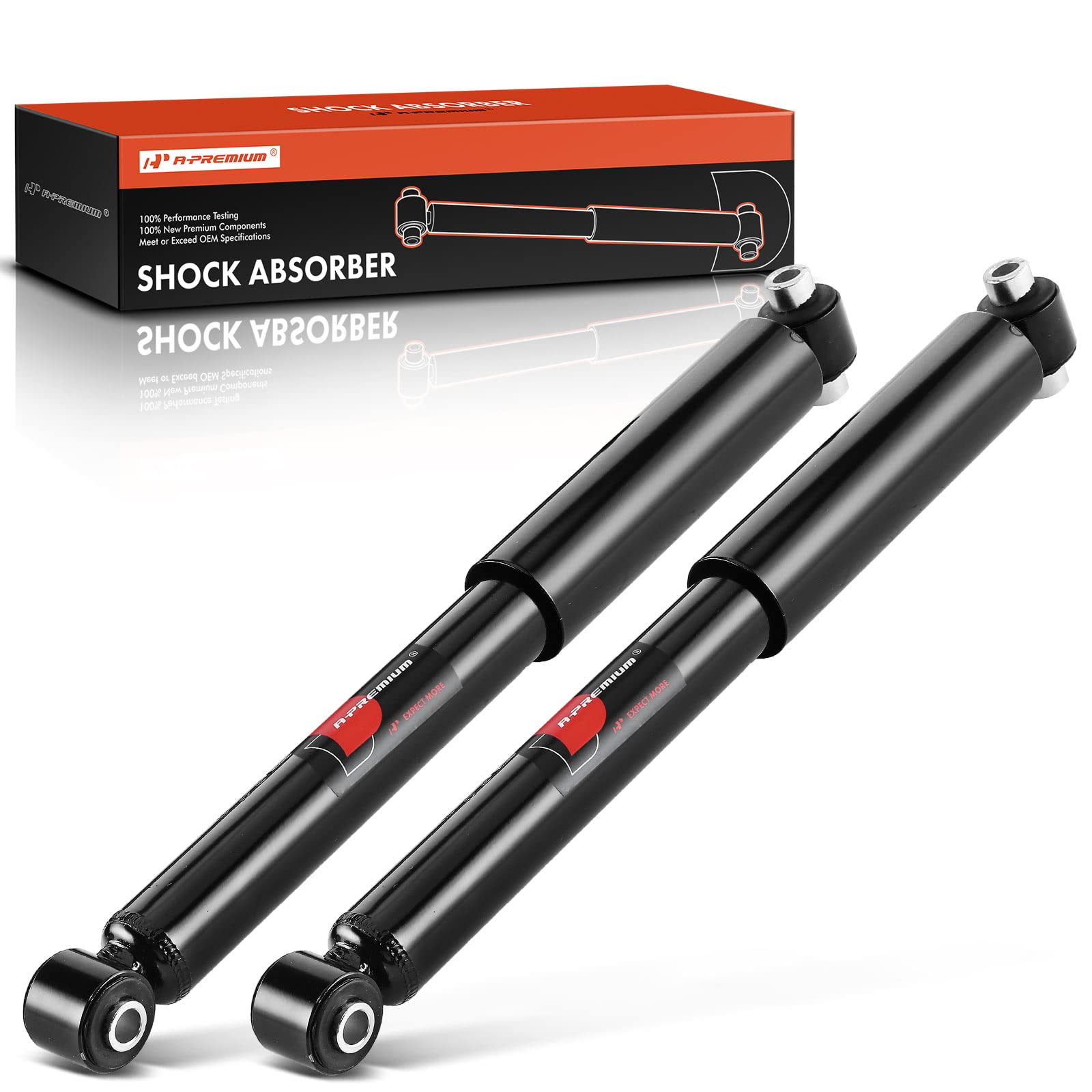 Photo 1 of A-Premium Rear Shock Absorber Compatible with Chrysler PT Cruiser 2001-2010 Driver and Passenger Side, Replace# 04656439AE 2-PC Set