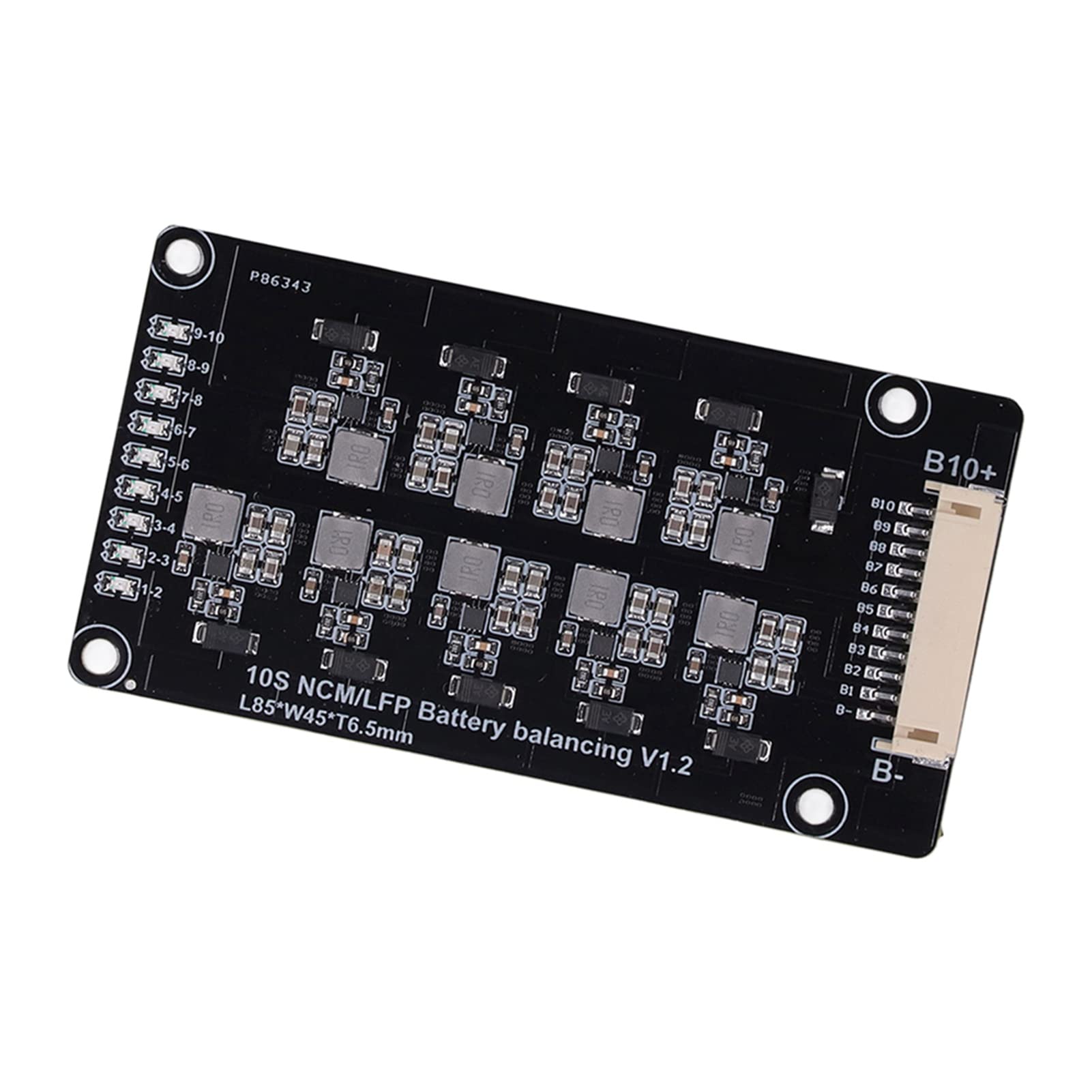 10S 1.2A Kondensator Active Equalizer Balancer, Lithium-Batterie Balance Aktive Energieübertragungsplatine, Active Equalizer Balance Module