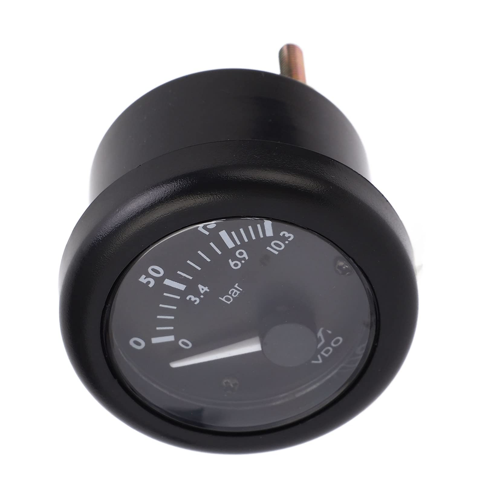 Manometro Dell'olio 2 Manometro Dell'olio Meccanico per Generatori, Automobili, Dispositivi Marini 8‑32V (24V)