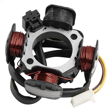 4 Coil Stator Magneto 84mm Compatible With Morini 50 D1E41QMB Quad ATV 2 Stroke Scooter