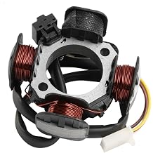 4 Coil Stator Magneto 84mm Compatible With Morini 50 D1E41QMB Quad ATV 2 Stroke Scooter