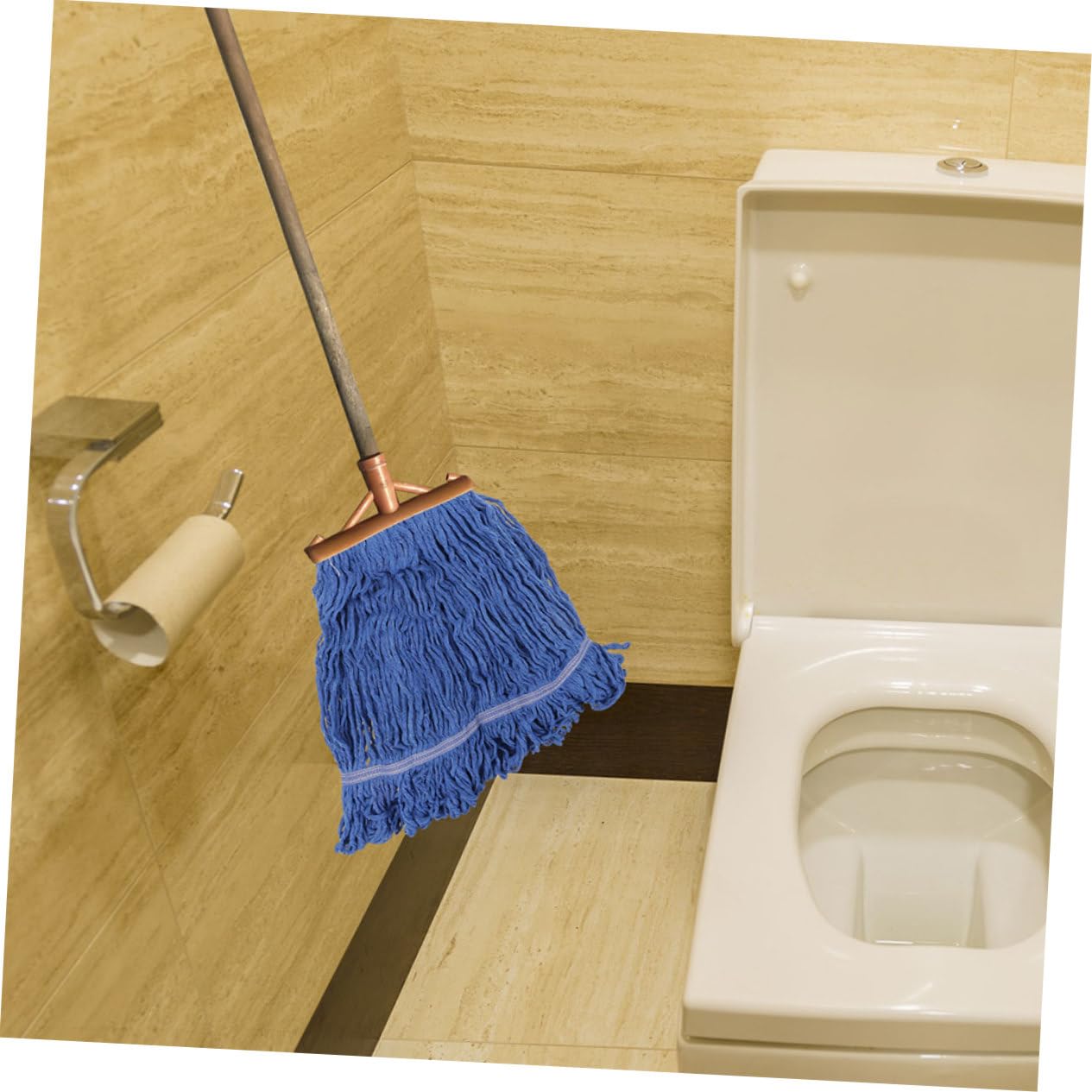 2pezzi Testina Per Mop Assorbente Sostituzione Per Mop Commerciale Testina Per Pulizia Riutilizzabile Microfibra Per Pulizia Efficiente
